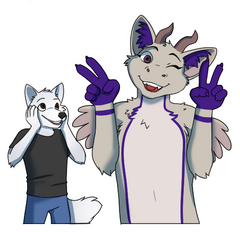 Gift Art from Dimitrius Wuff!