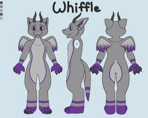 Fursuit Ref Sheet from Lemonbrat